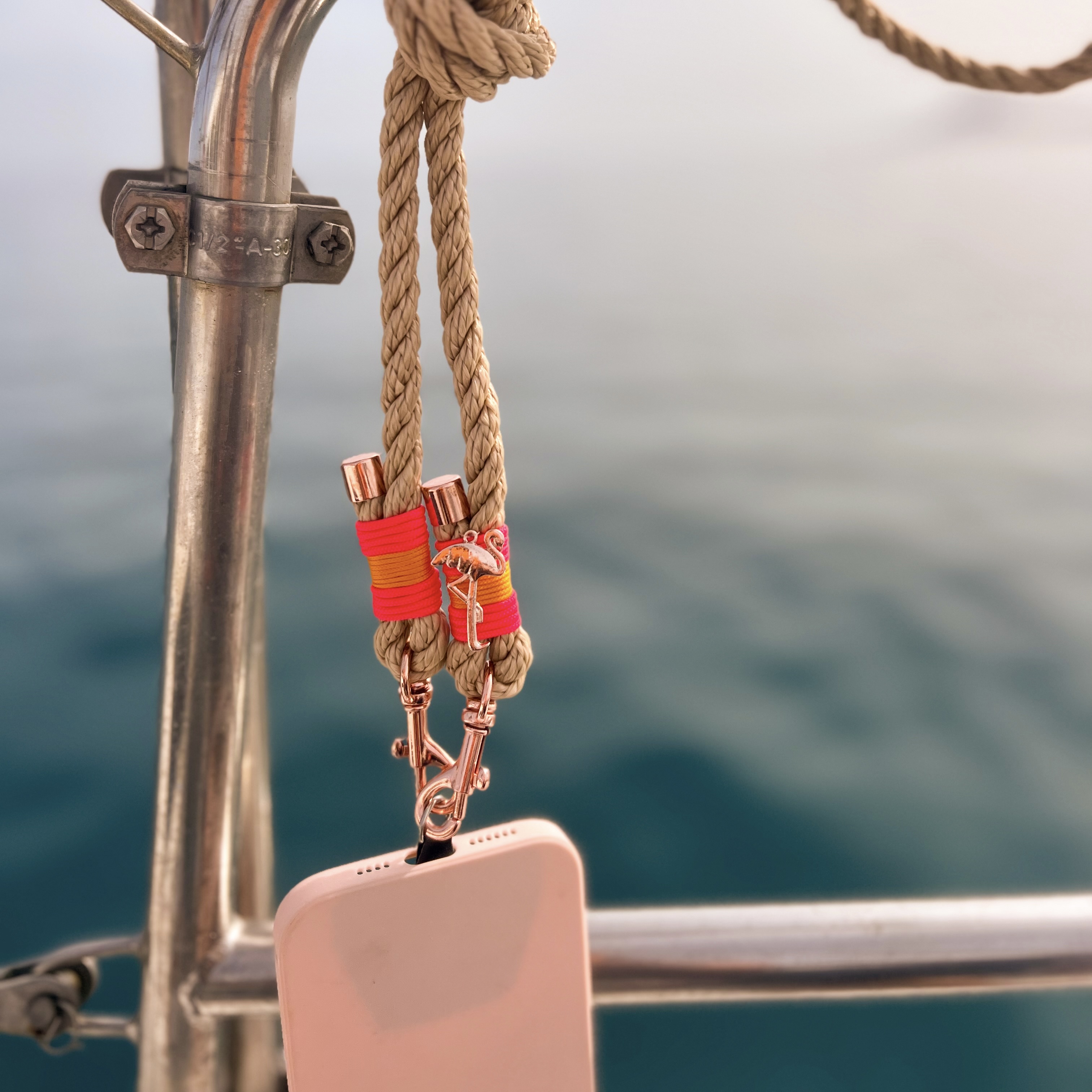 Handykette Flamingo Glow