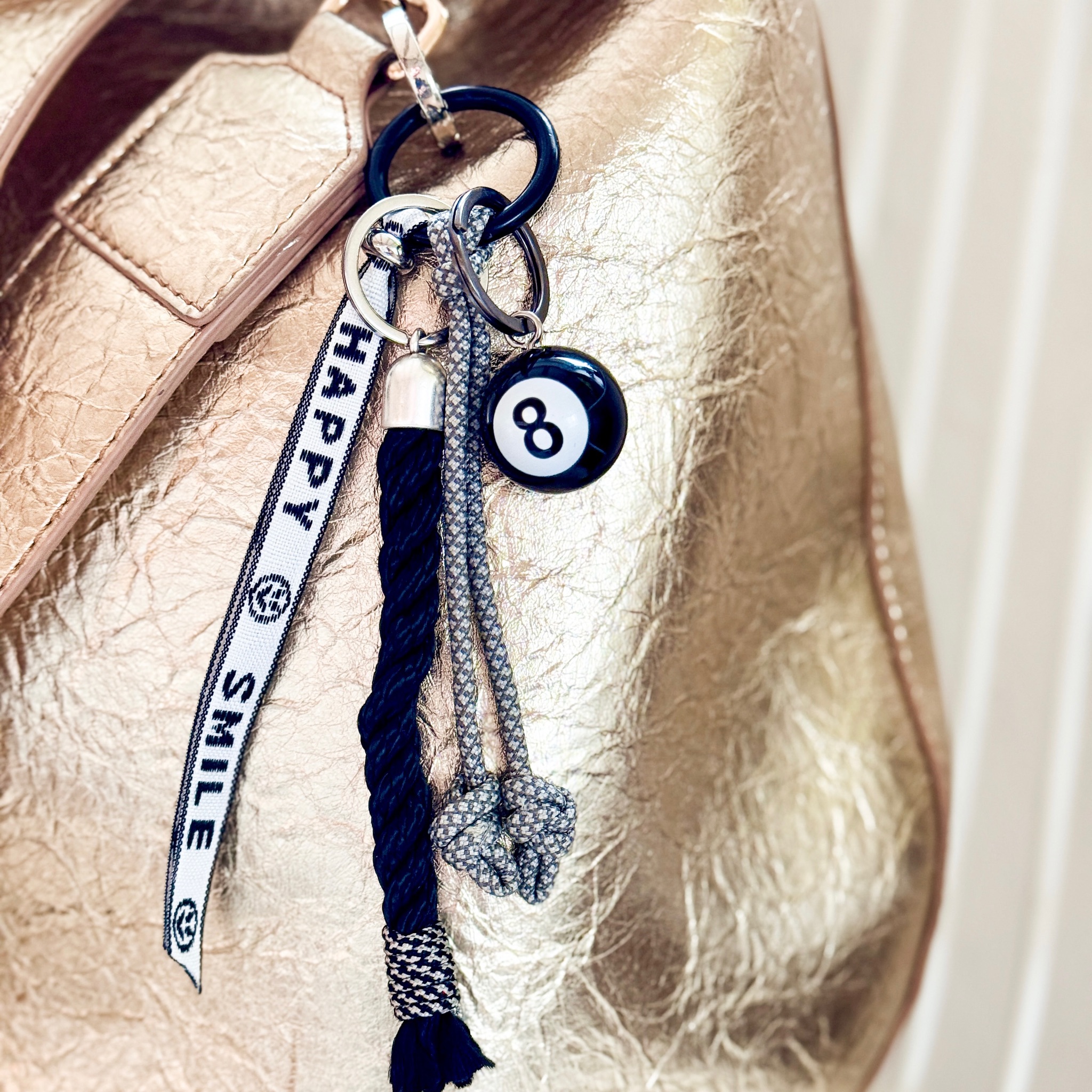 Taschenanhänger Lucky 8-Ball