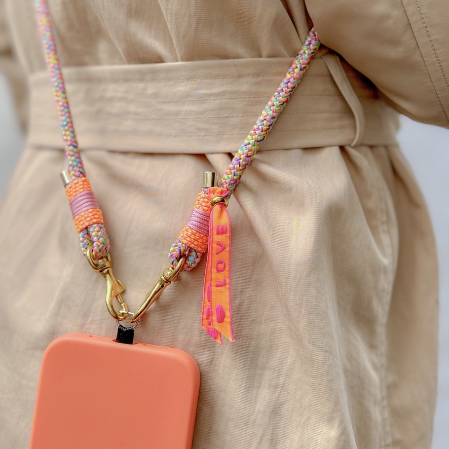 Handykette neon Love