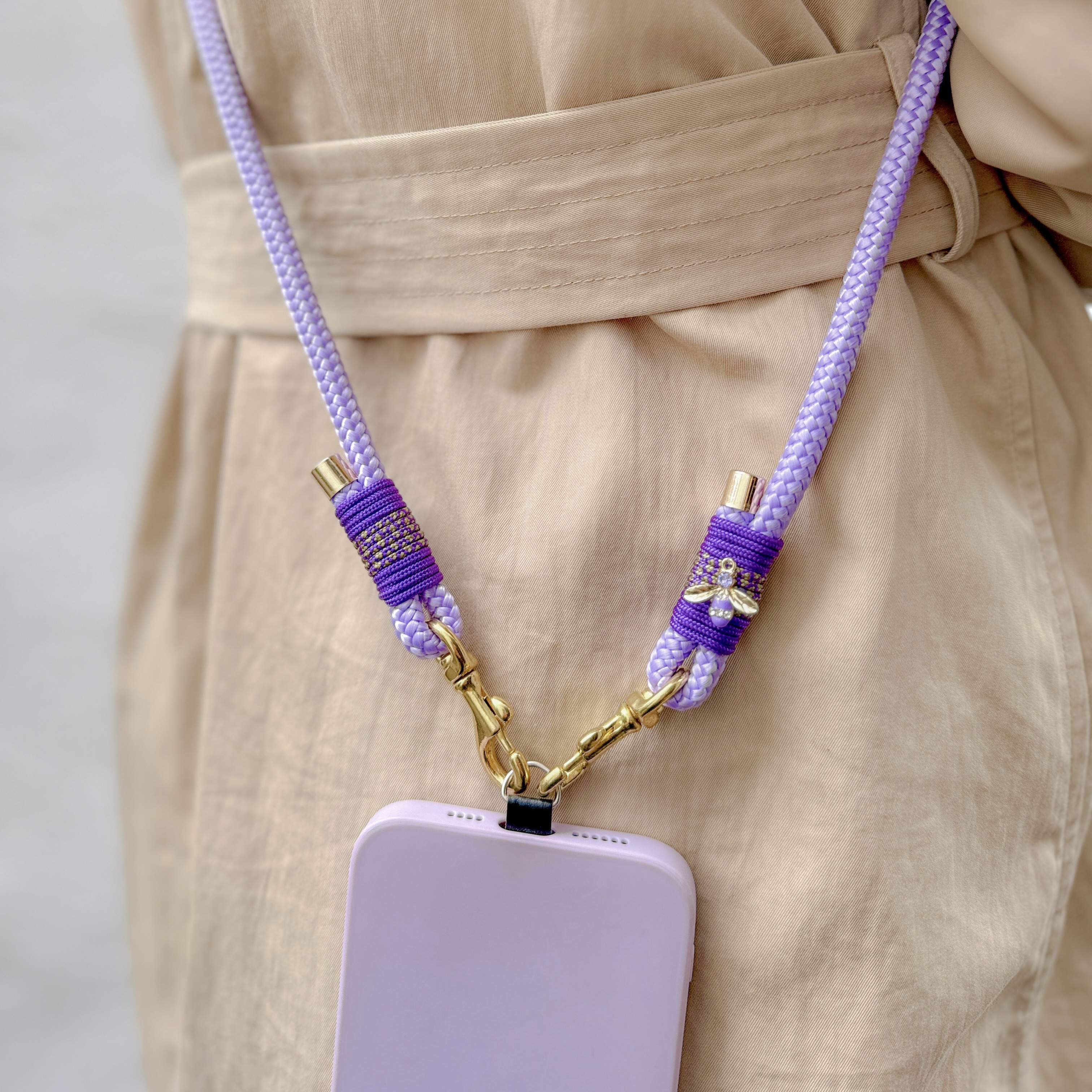 Handykette Fliedertraum Biene