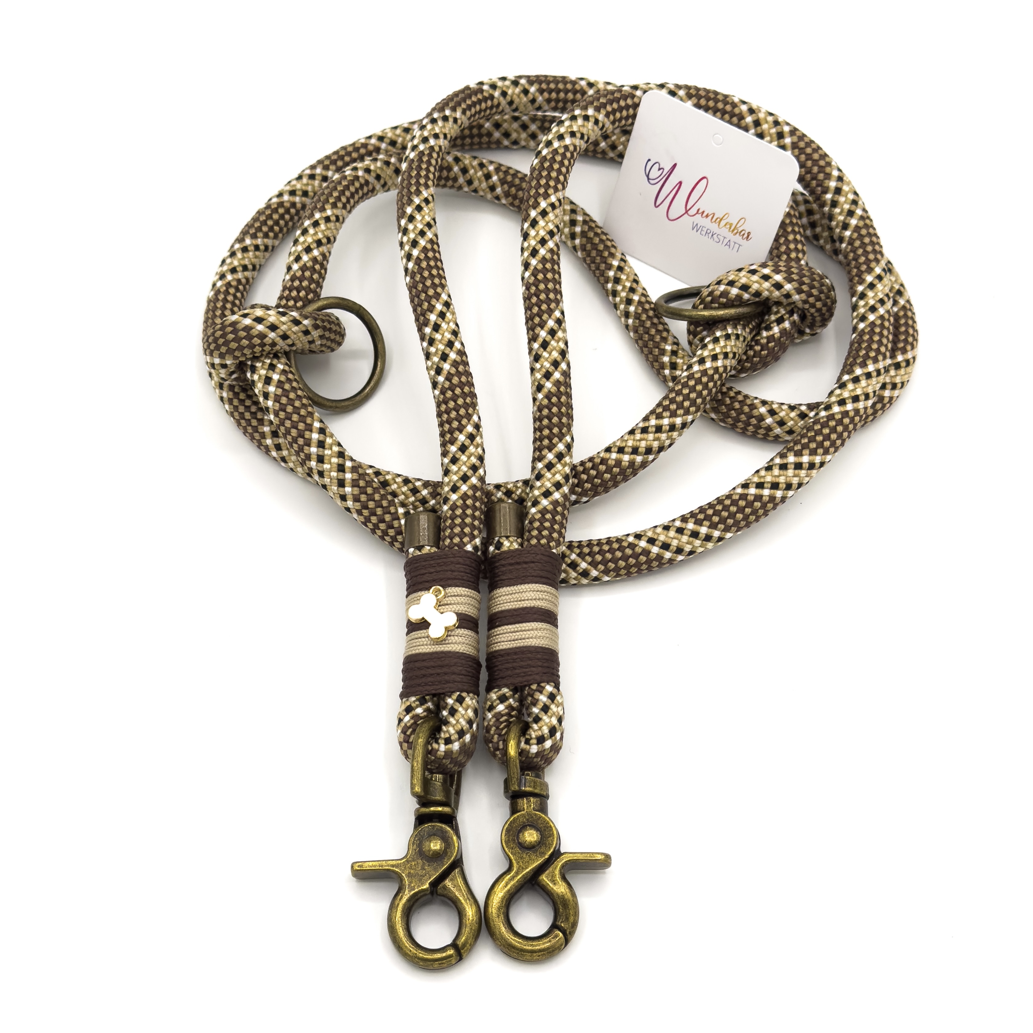 Chice braune Hundeleine 