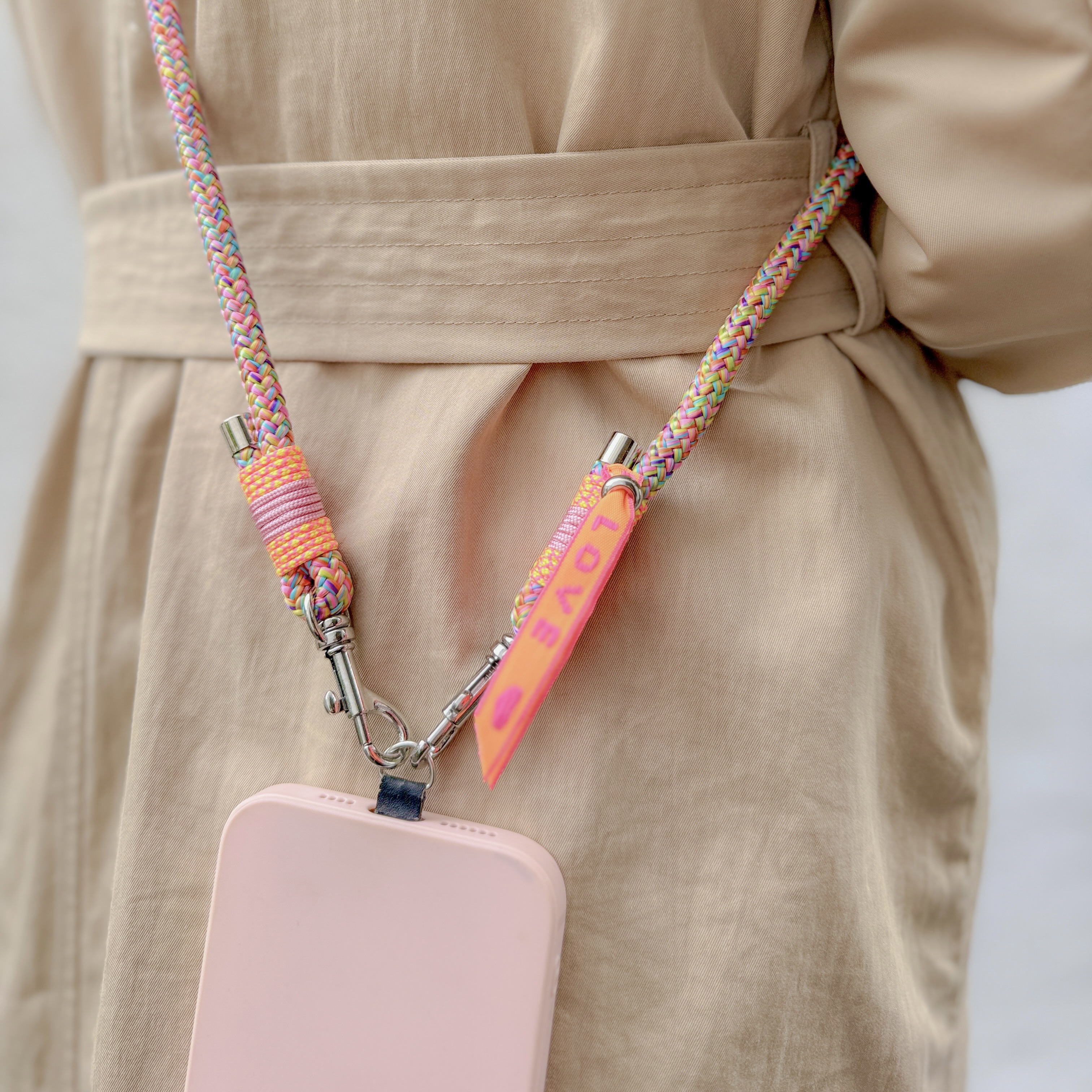 Handykette neon Love