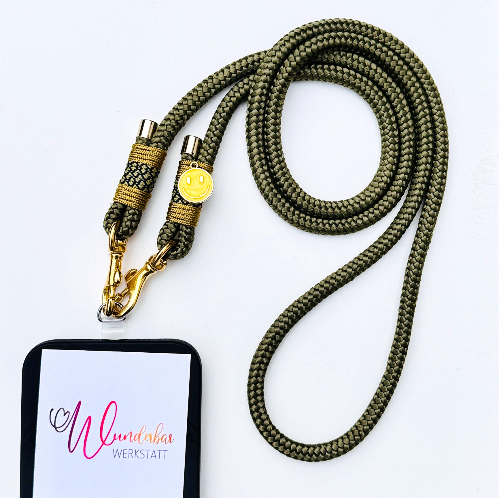 Handykette Khaki-Smile